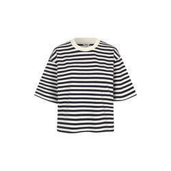 Emrys-M T-shirt, night sky sugar stripe, mbyM