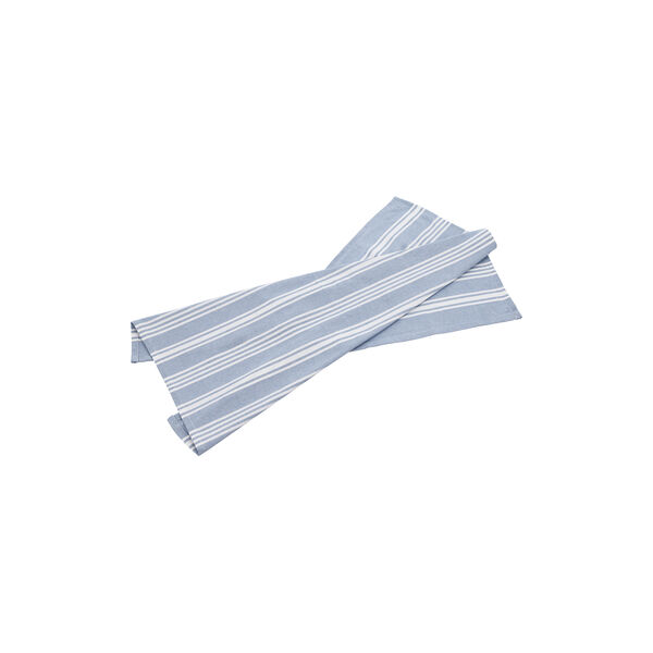 Tea towel recycle Eco Stripe, dream blue, Bastian