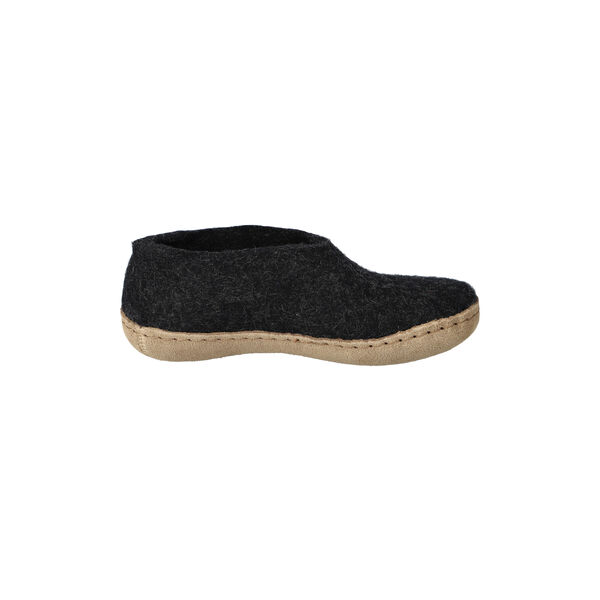 Felt Shoe Junior, charcoal Felt Shoe Junior, charcoal, Glerups
