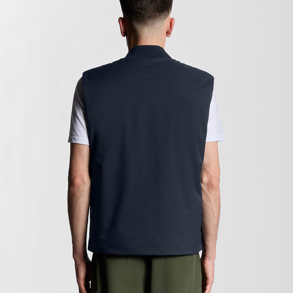 Quilted Shell Gilet, dark navy Quilted Shell Gilet, dark navy, Lyle & Scott