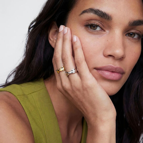 Foglia Ring | Gold plated, Sif Jakobs Jewellery