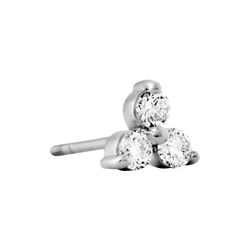 Fryd Diamond Stud L, white gold, Ro Copenhagen