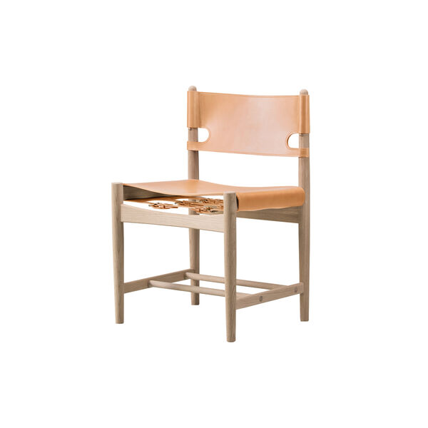 3237 The Spanish Dining Chair, natural/soap treated oak, Fredericia Furniture
