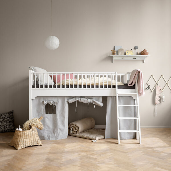 Seaside Classic Low Loft Bed 90x200 cm Seaside Classic Low Loft Bed 90x200 cm, Oliver Furniture
