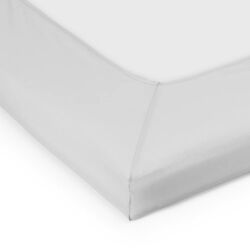 SUPIMA PERCALE Envelope Sheet, platinum grey, Georg Jensen Damask