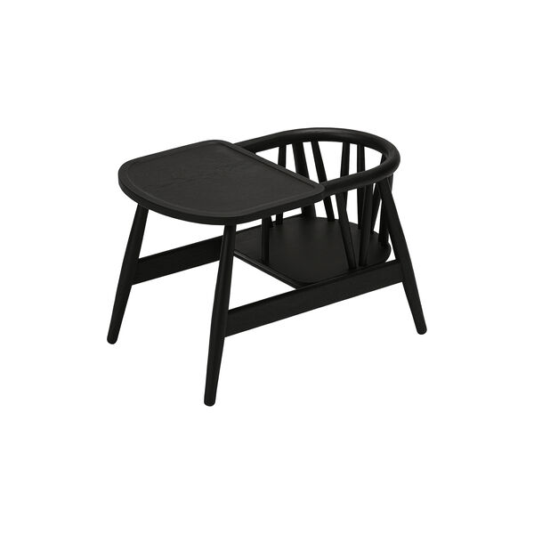 Smilla Toddler Chair, black lacquered oak Smilla Toddler Chair, black lacquered oak, OAKLINGS