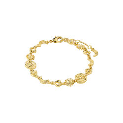 MISHA bracelet, gold plated, Pilgrim