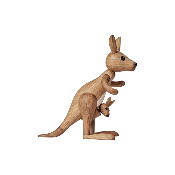 Sydney K&aelig;nguru Wooden figurine, Spring Copenhagen