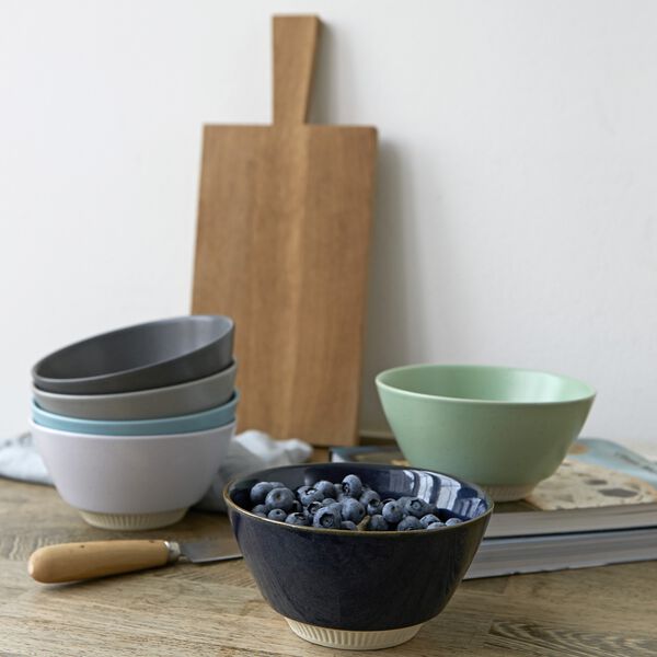 Colorit Bowl Ø 14 cm, dark grey, Knabstrup Keramik