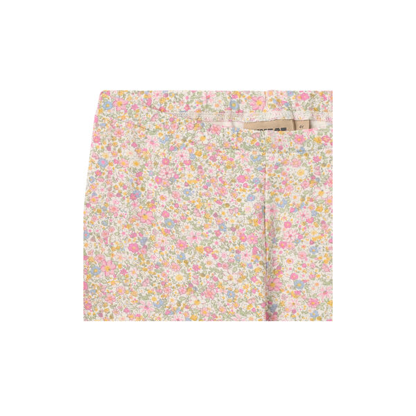 Bike Shorts Anne, blush flower meadow, Wheat