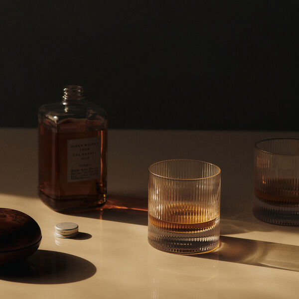 Ripple Tumblers 2 stk., clear, Ferm Living