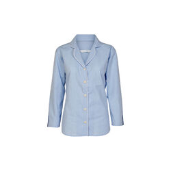 Fiona Pyjamas Shirt, vintage blue, Geismars Væverier