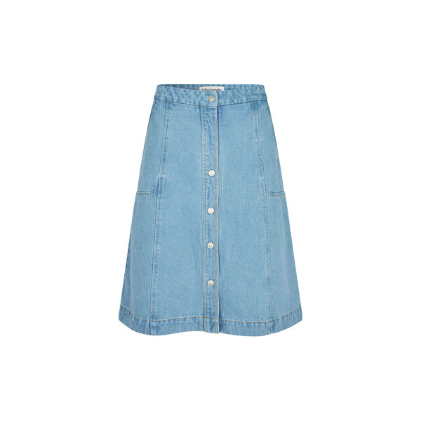 KayLL Short Skirt, washed denim, Lollys Laundry