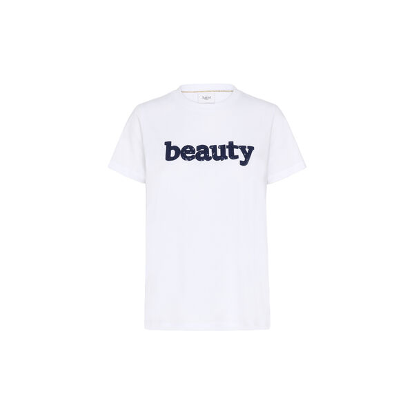 OleniSZ T-Shirt, bright white, Saint Tropez