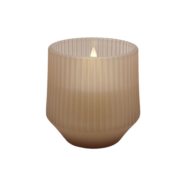 Scented wax glass candle uplift, beige, Uyuni Lighting