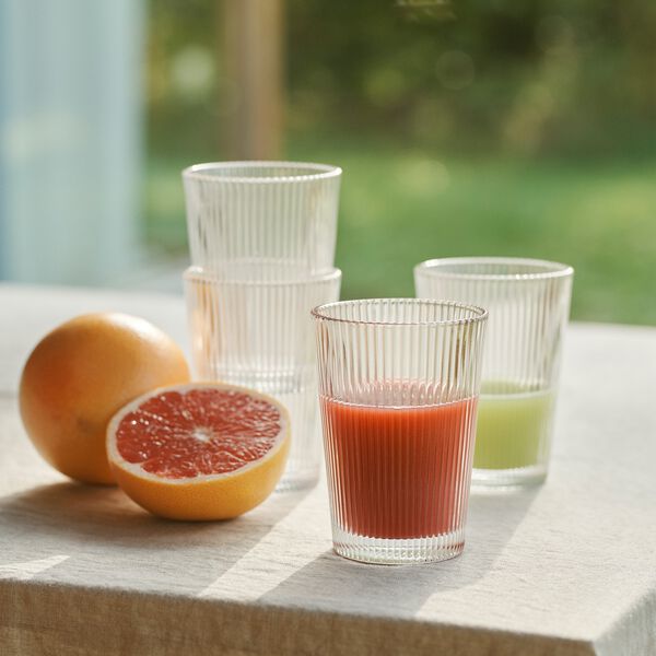 Pilastro Drinking Glass 6 pcs Pilastro Drinking Glass 6 pcs, Stelton