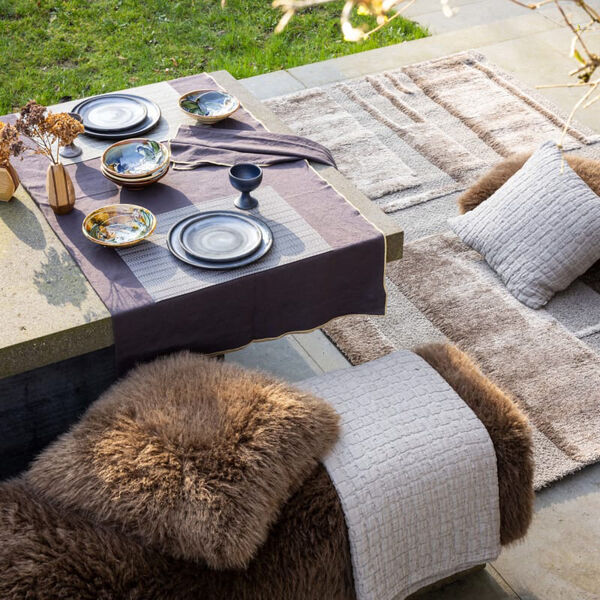 Swami Bedspread, muscade, Vivaraise