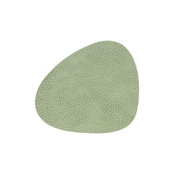 Hippo glass mat Curve, olive green, LIND DNA