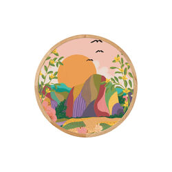 Colored Mountain, Papirværk