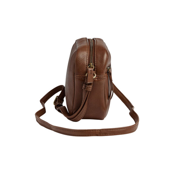 TerraMBG Crossbody Bag Soft Vintage, cognac w/br. gold, Markberg