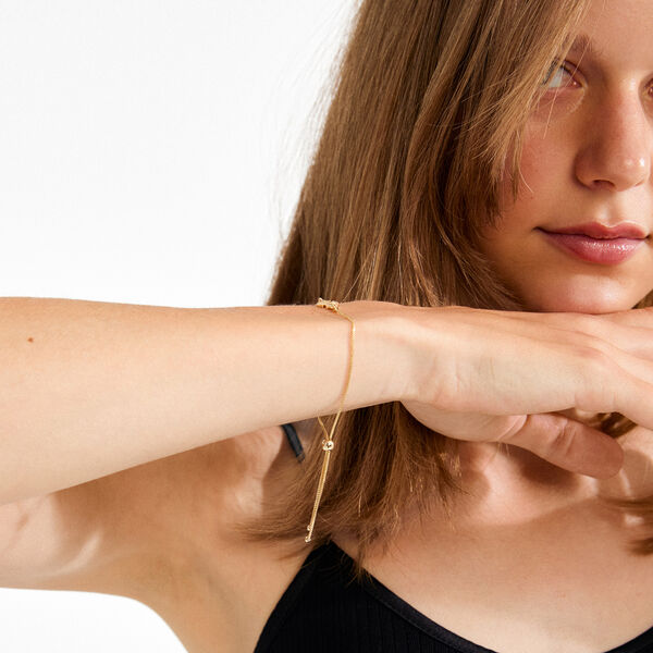 DAGMAR bracelet, gold plated, Pilgrim