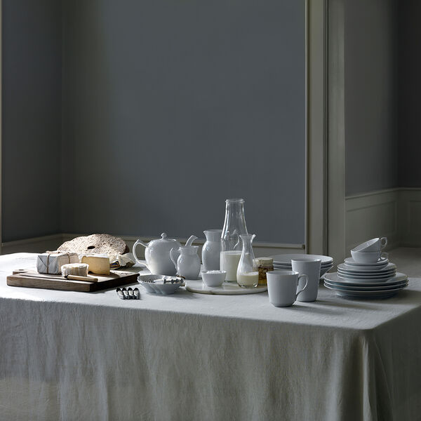 White Fluted Mug 28 cl, 2 pcs, Royal Copenhagen