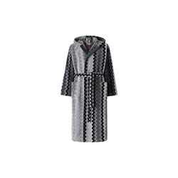Giacomo Hooded Bathrobe, 32 grey, Missoni Home