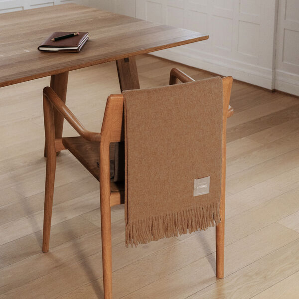 Classic Throw, camel, ELVANG