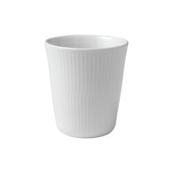 White Fluted Thermal Cup 29 cl, Royal Copenhagen