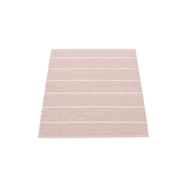 Carl Plastic Rug, pale rose/vanilla, Pappelina