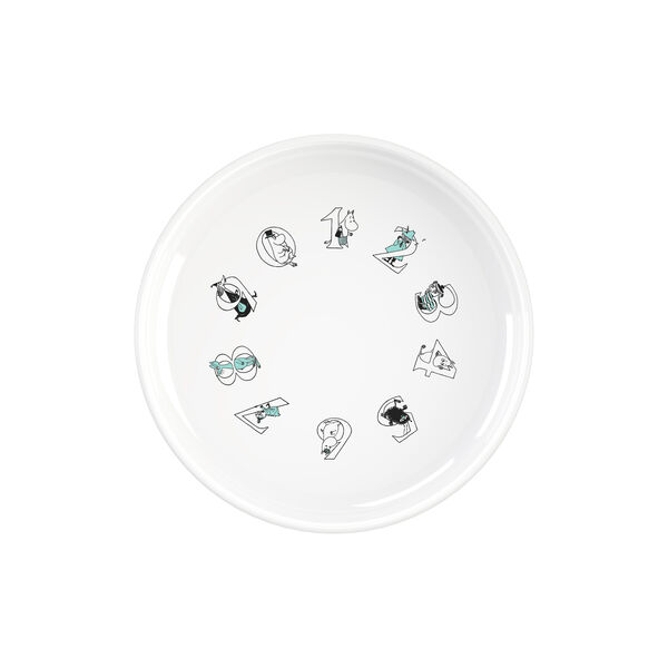 Moomin ABC Bowl, moomin turqouise, RIG-TIG