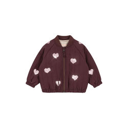 Juno Sequin Bomber Jacket, decadent chocolate, Konges Sl&oslash;jd