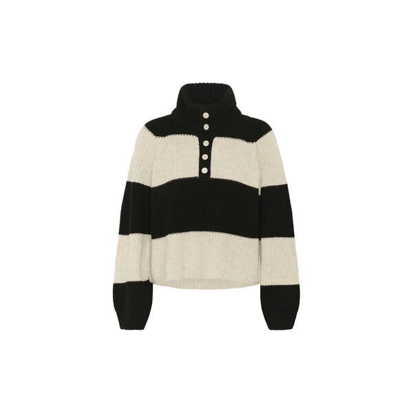 SimraPW Pullover, french oak/ black block stripe SimraPW Pullover, french oak/ black block stripe, Part Two