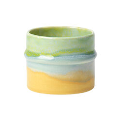 Poppery Mug, apple green/mint/yellow, K&auml;hler