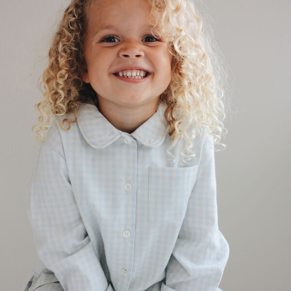 Classic Pyjamas, blue gingham Classic Pyjamas, blue gingham, Lalaby