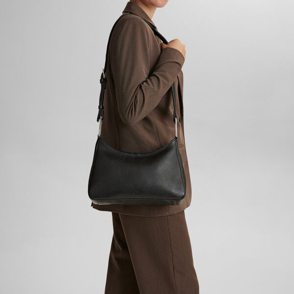 NuriaMBG Crossbody Bag Grain, black, Markberg