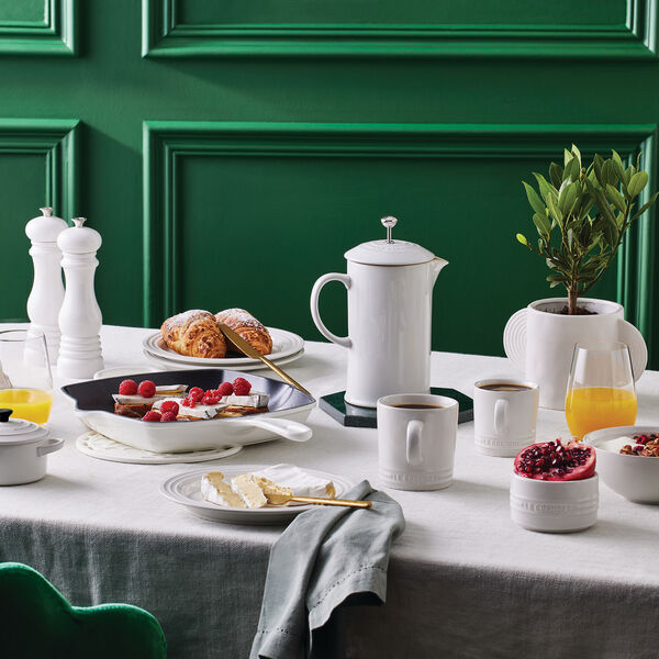 Cappuccino Mug, white, Le Creuset