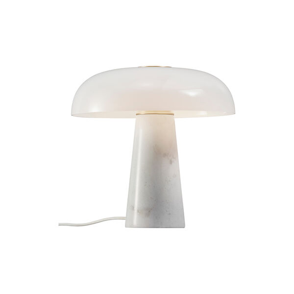 Glossy Table Lamp, opal white, Design For The People