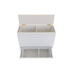 SORTED Premium Tall Waste Sorting, white/RAL 9010, DesignLife