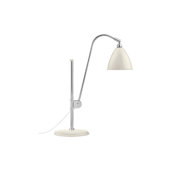 Bestlite BL1 Table Lamp, soft white semi matt/chrome, GUBI
