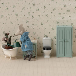 Mouse Watering Can, dark green, Maileg