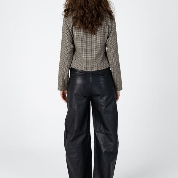 Check jacket, black/ sand mix, Coster Copenhagen