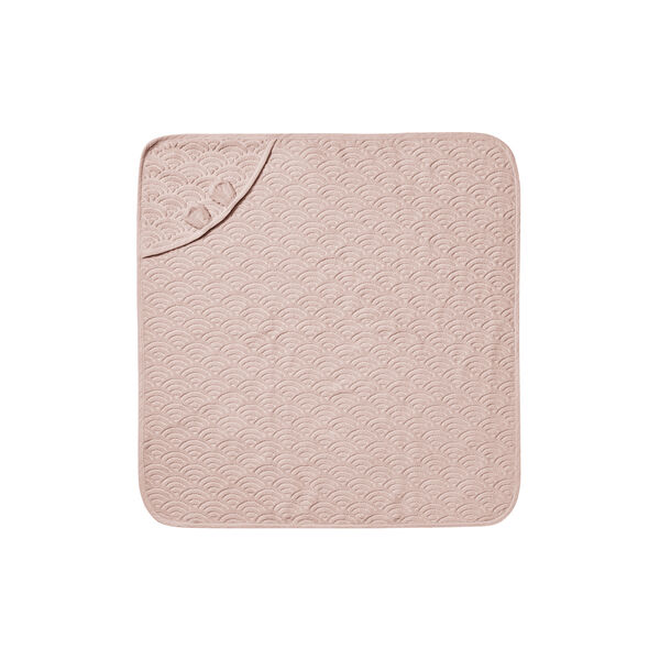 Hooded Baby Towel with Ears, dusty rose, Cam Cam Copenhagen