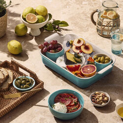 Signature deep plate &Oslash; 16 cm, bleu riviera, Le Creuset