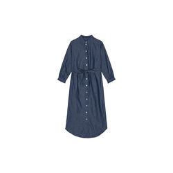 Joy Shirt Dress, blue denim, CARE BY ME