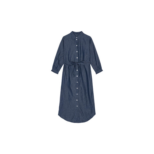 Joy Shirt Dress, blue denim Joy Shirt Dress, blue denim, CARE BY ME
