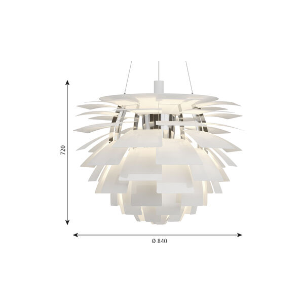 PH Artichoke, white PH Artichoke, white, Louis Poulsen