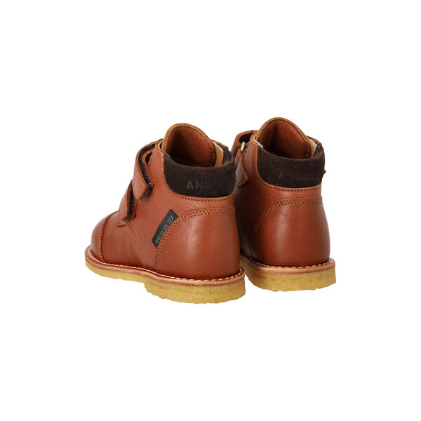 Spacious Beginner TEX Boot, cognac/dark brown, ANGULUS