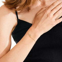 DAGMAR bracelet, gold plated, Pilgrim