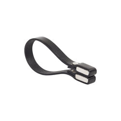 Magnetic Towel holder, black, Nordan Home